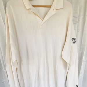 Men's White Long Sleeve Shirt​